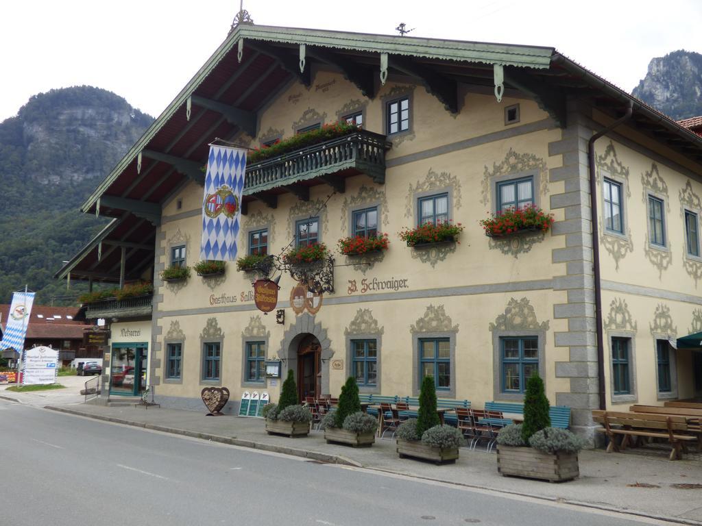 Gasthof Falkenstein - Metzgerei Schwaiger - Flintsbach Ngoại thất bức ảnh